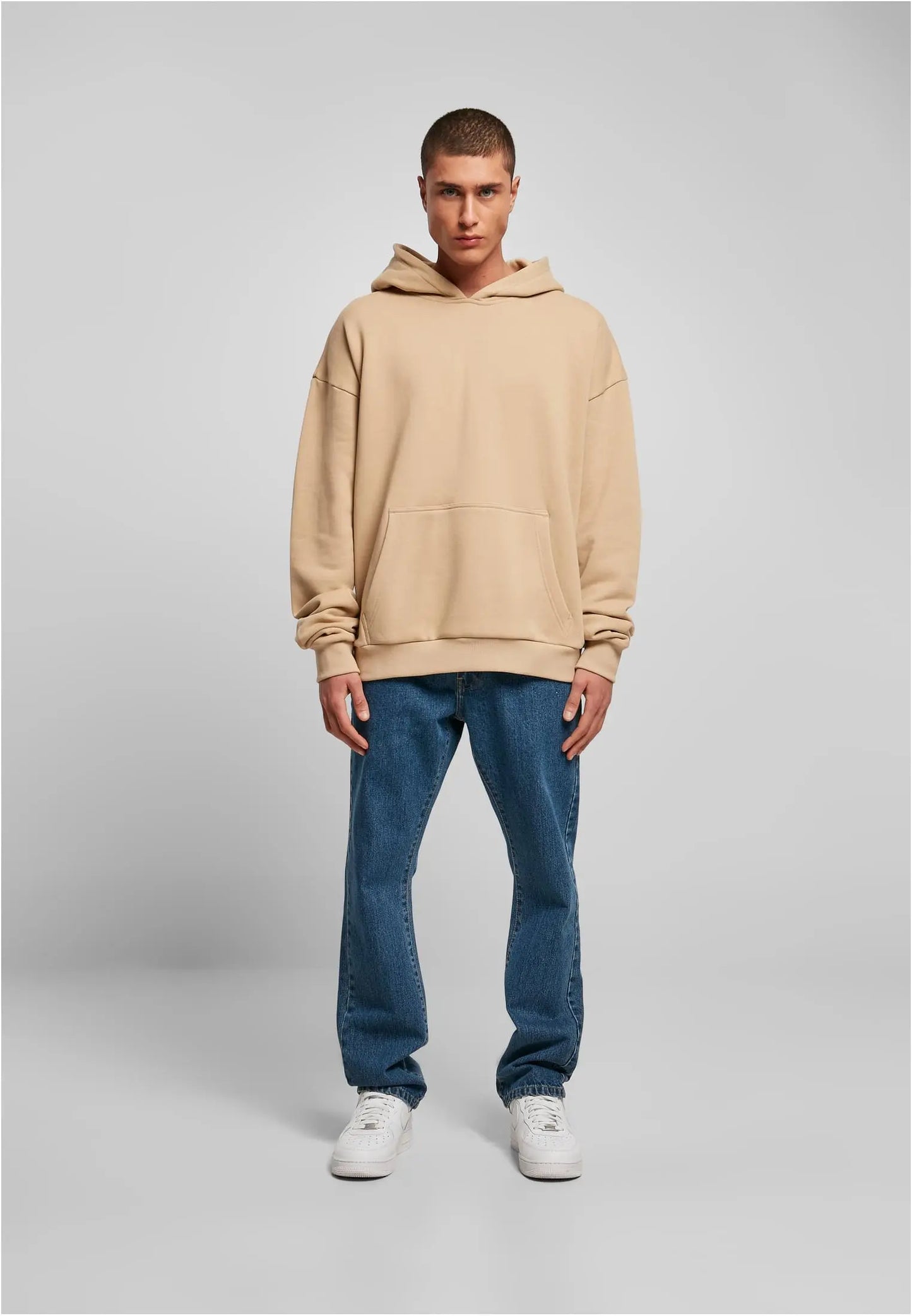 Heavy Blank Hoodie (Beige) is a Hoodie by Deserve.